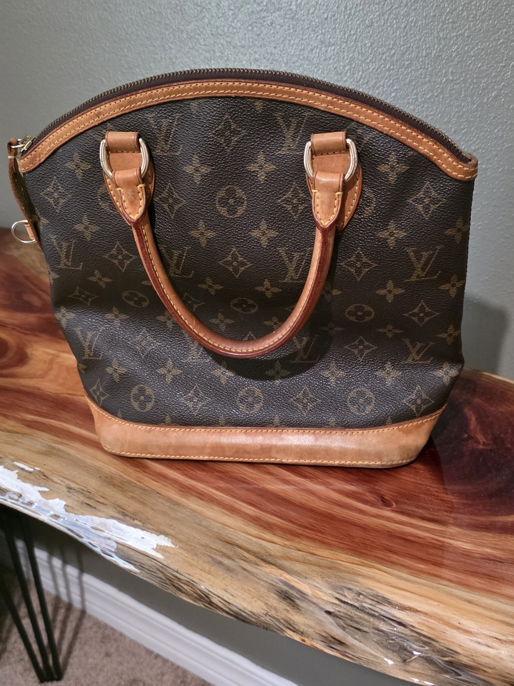 Louis Vuitton Brown Monogram Lockit PM Bag - Picture 13 of 13